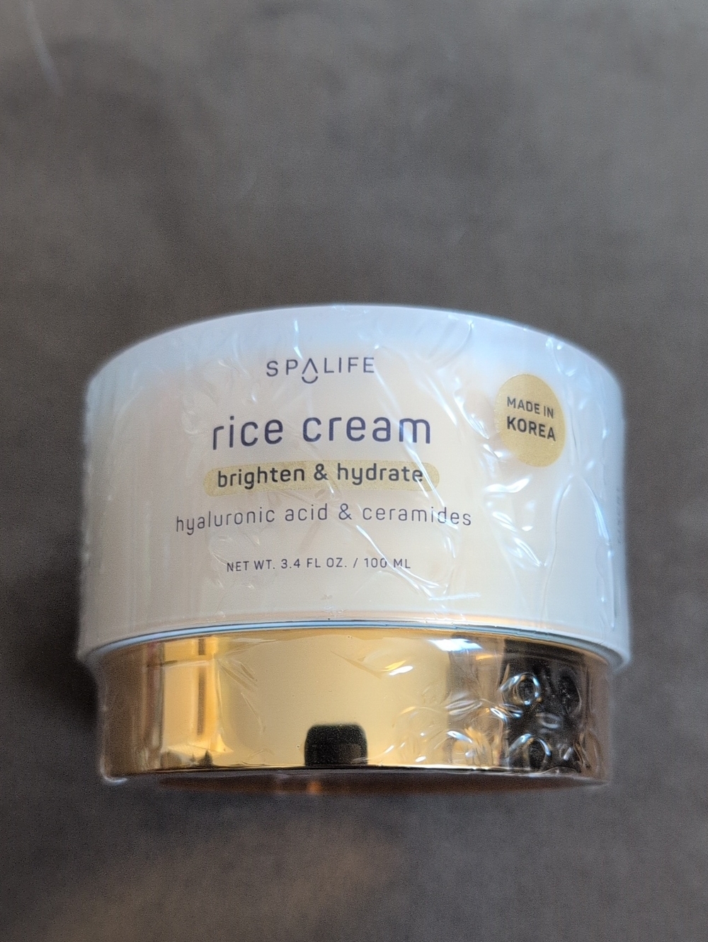 NEW SpaLife Rice Cream